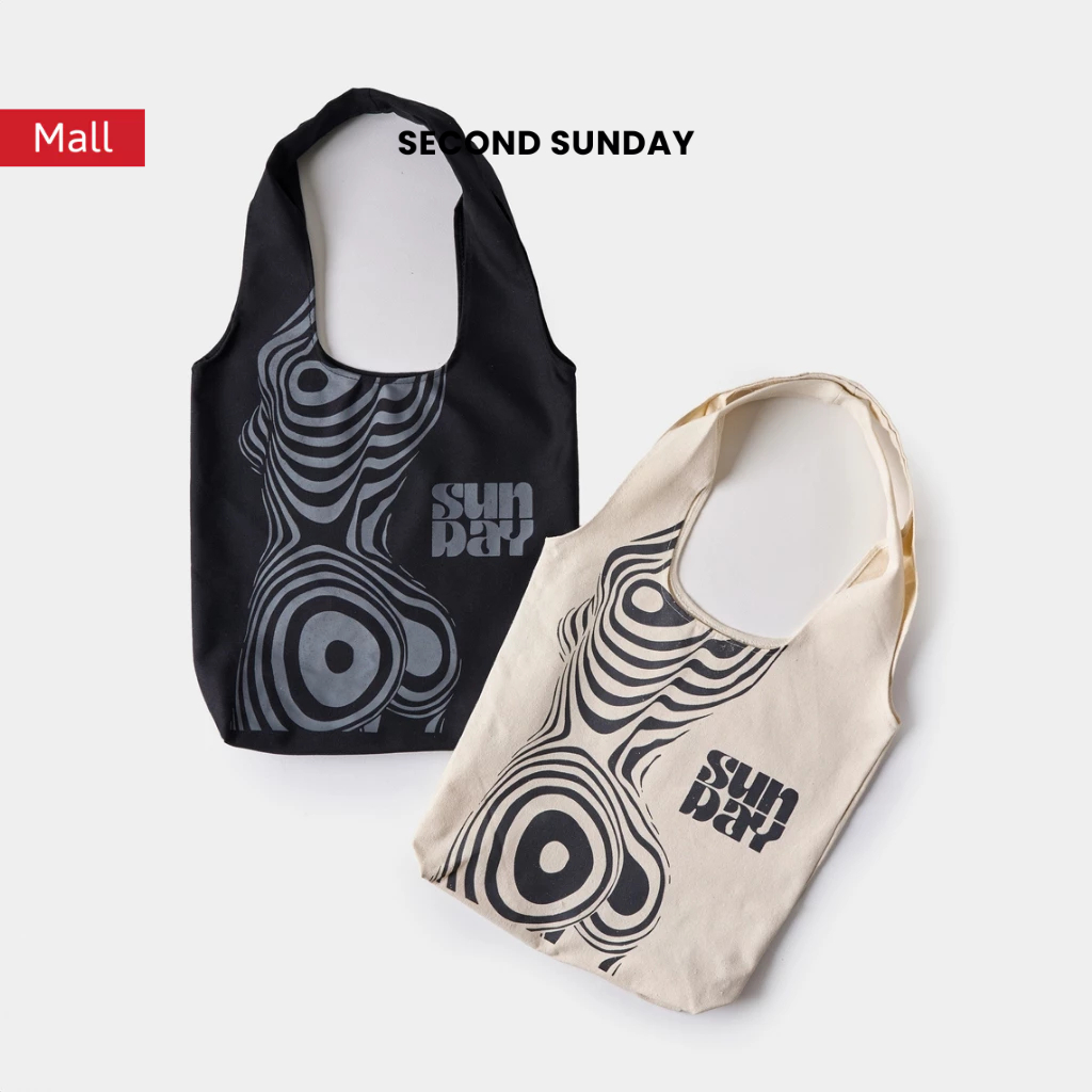 Tote Bag Canvas Handbag Sunday Unisex Second Sunday SA07