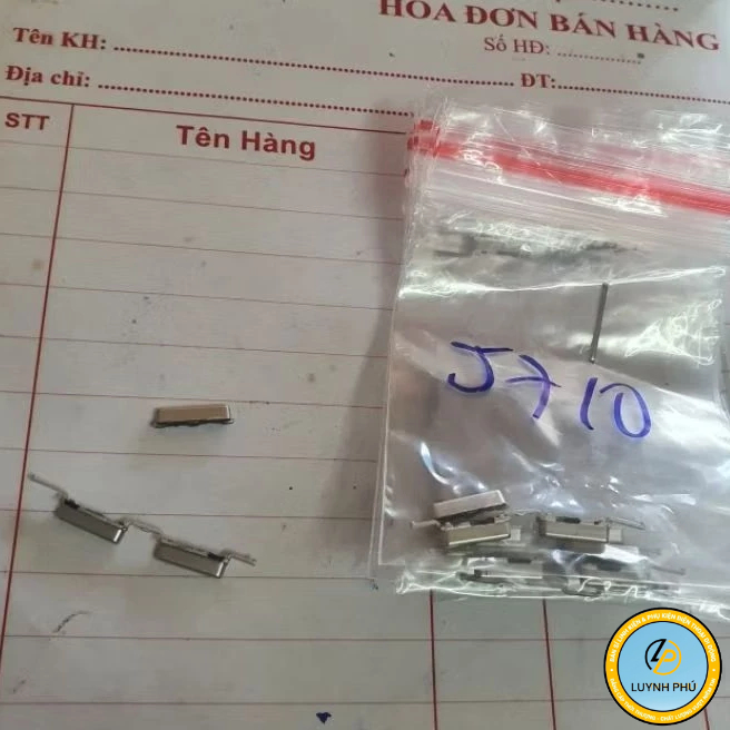 Samsung j510/j5 2016/j710/j7 2016 ปุ่มพลาสติกพลังระดับเสียง