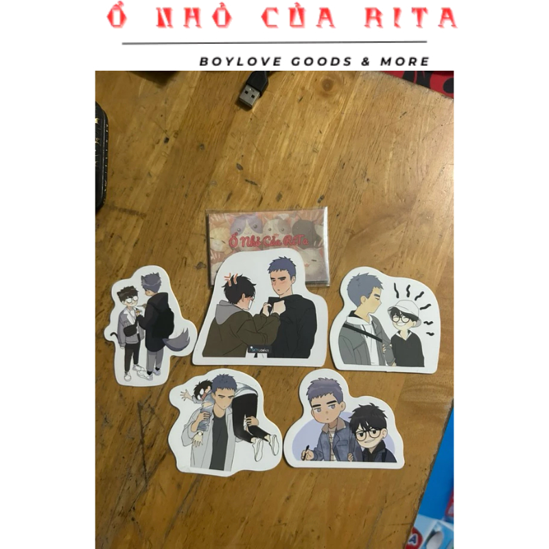 [BL Accessories] ชุดที่คั่นหนังสือ 5 ชิ้น Here U Are 1 2 3 4 5