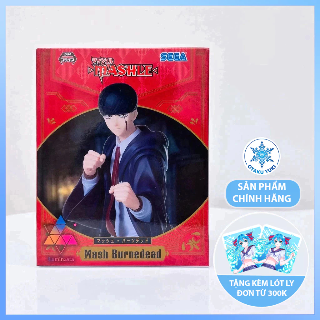 Mash Burnedead - ฟิกเกอร์ Mashle Luminasta ของแท้ (SEGA)