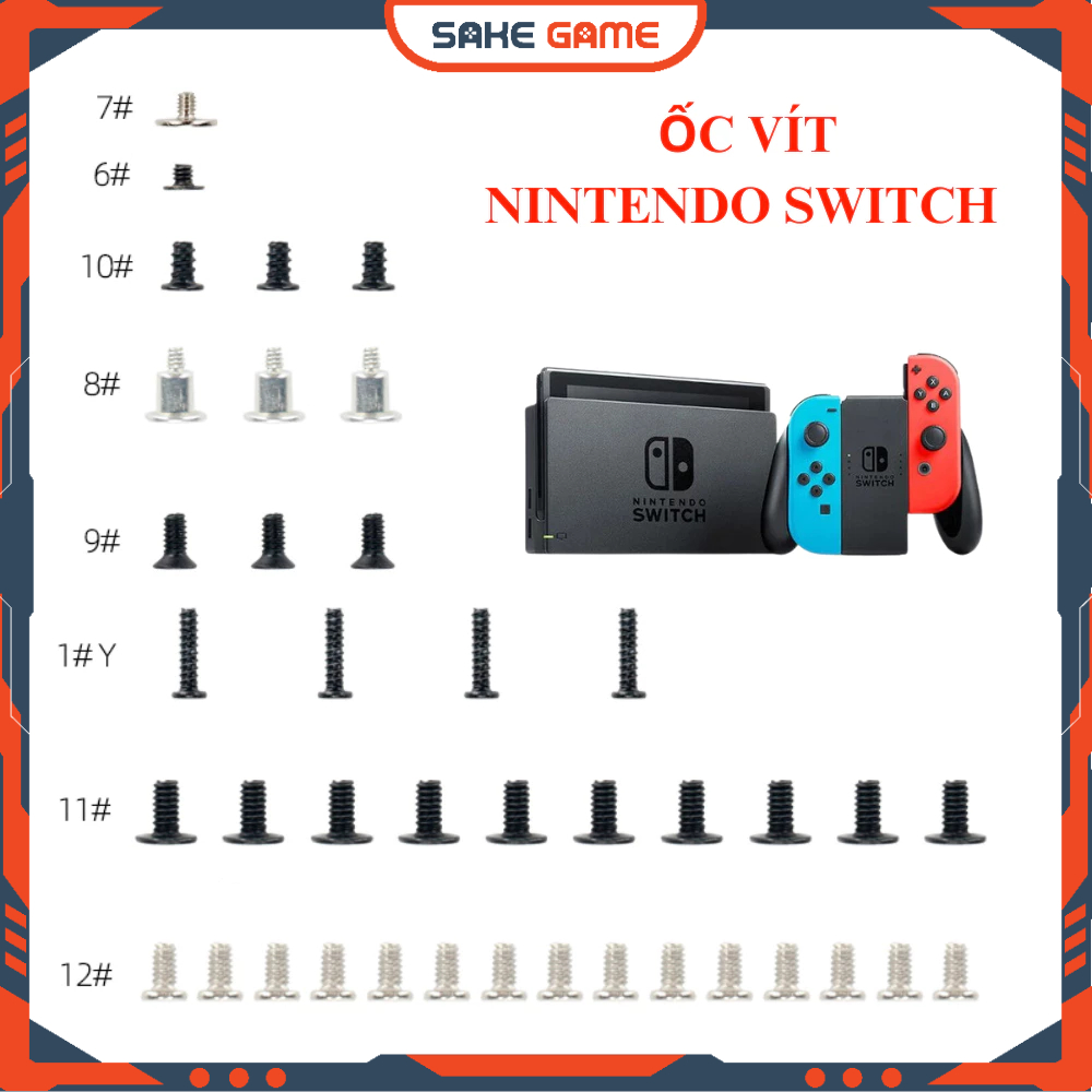 สกรูสวิตช์ Nintendo V1 V2 สกรู V1 V2 สกรู V1 V2 สกรู Nintendo Switch V1 V2 สกรูสวิตช์ V1 V2 สกรู V2 V1 V2
