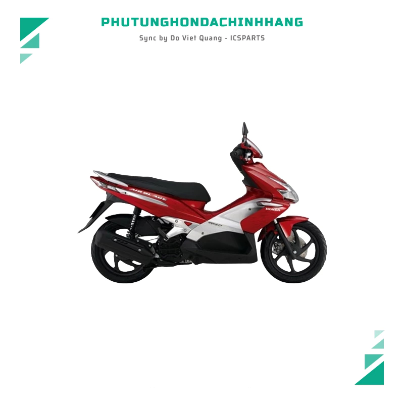 ชุดพลาสติก - สีแดง 2010 Ari Blade Cover - R343C A8-A