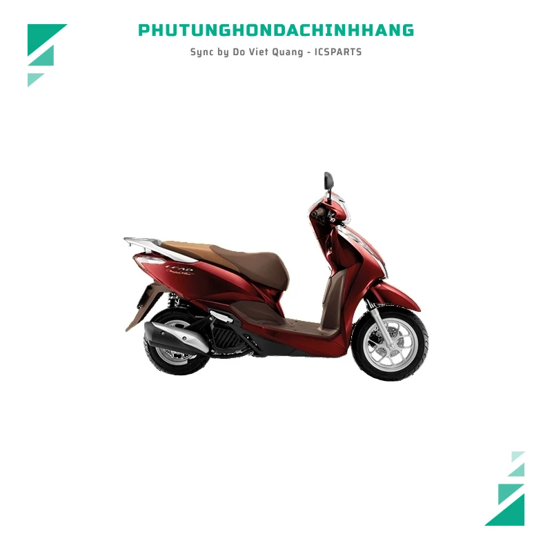 ชุดพลาสติก - Lead 125 Cover 2019 สีแดง - R350C S14H6L2-B