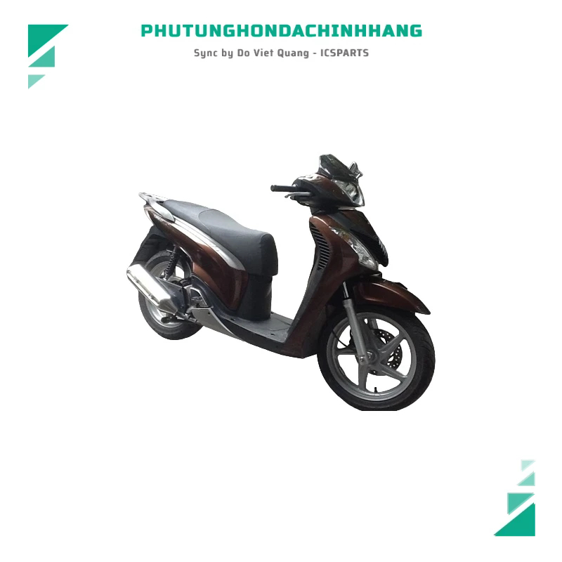 ชุดพลาสติก - HONDA Sh 125&150 ปี 2009-2011 สีน้ําตาล (เข้ม)-Yr 303 Z1,Z3(125Cc)Z2,Z4(150Cc)-B