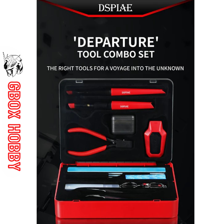 DEPARTURE TOOL COMBO SET DSPIAE Premium Model Assembly Tools (12 รายการ) - TC-S01 กันดั้ม