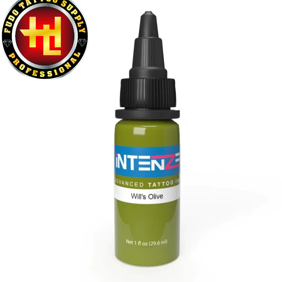 ️ ของแท้ Wills Olive Tattoo Ink – Neutral Olive Green – Easy to Match Tone