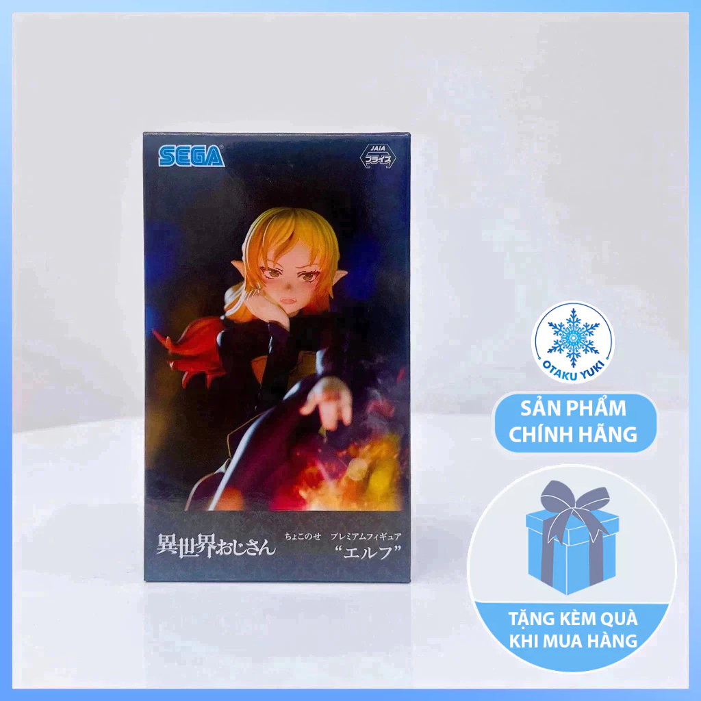 [ของแท้] Tsundere Elf - Isekai Ojisan Premium Chokonose Figure (SEGA)