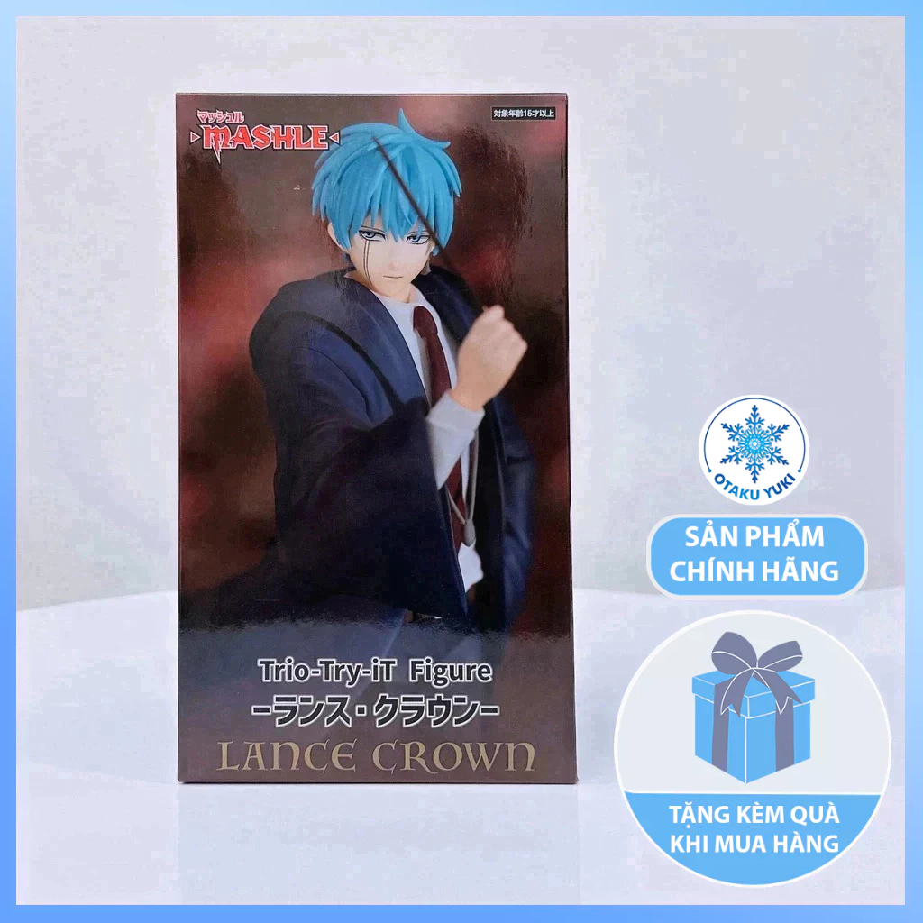 Lance Crown - ฟิกเกอร์ MASHLE Trio-Try-it ของแท้ (FuRyu)