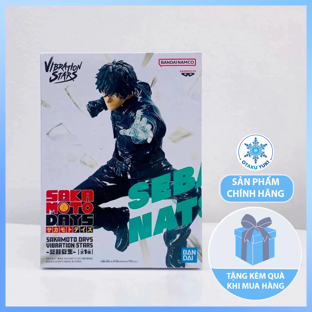 Natsuki Seba - Sakamoto Days Vibration Stars ฟิกเกอร์แท้ (Banpresto)