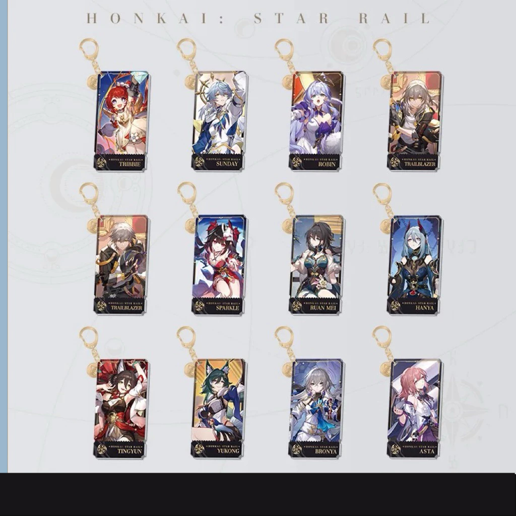 [Honkai: Star Rail][ของแท้] พวงกุญแจตุ๊กตา Harmony Destiny HSR