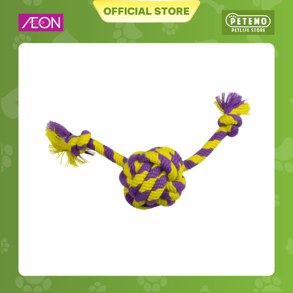 TP258 ของเล่นลูกบอลเชือก 2 สาย - Petemo Pet Shop