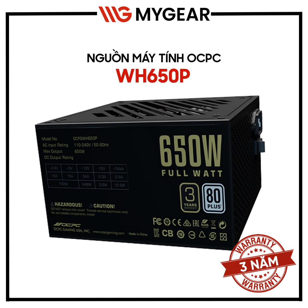 แหล่งพลังงานคอมพิวเตอร์ PSU MSI ASUS OCPC SEGOTEP Infinity Eco V3 450W 550W 650W 750W Bronze - ของแท