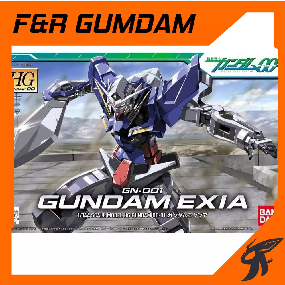 HG 00 1/144 Gundam Exia 1/144 Assembly Model