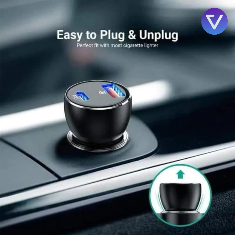 AUKEY CC-Y48 PD30W 48W เครื่องชาร์จเร็วในรถยนต์