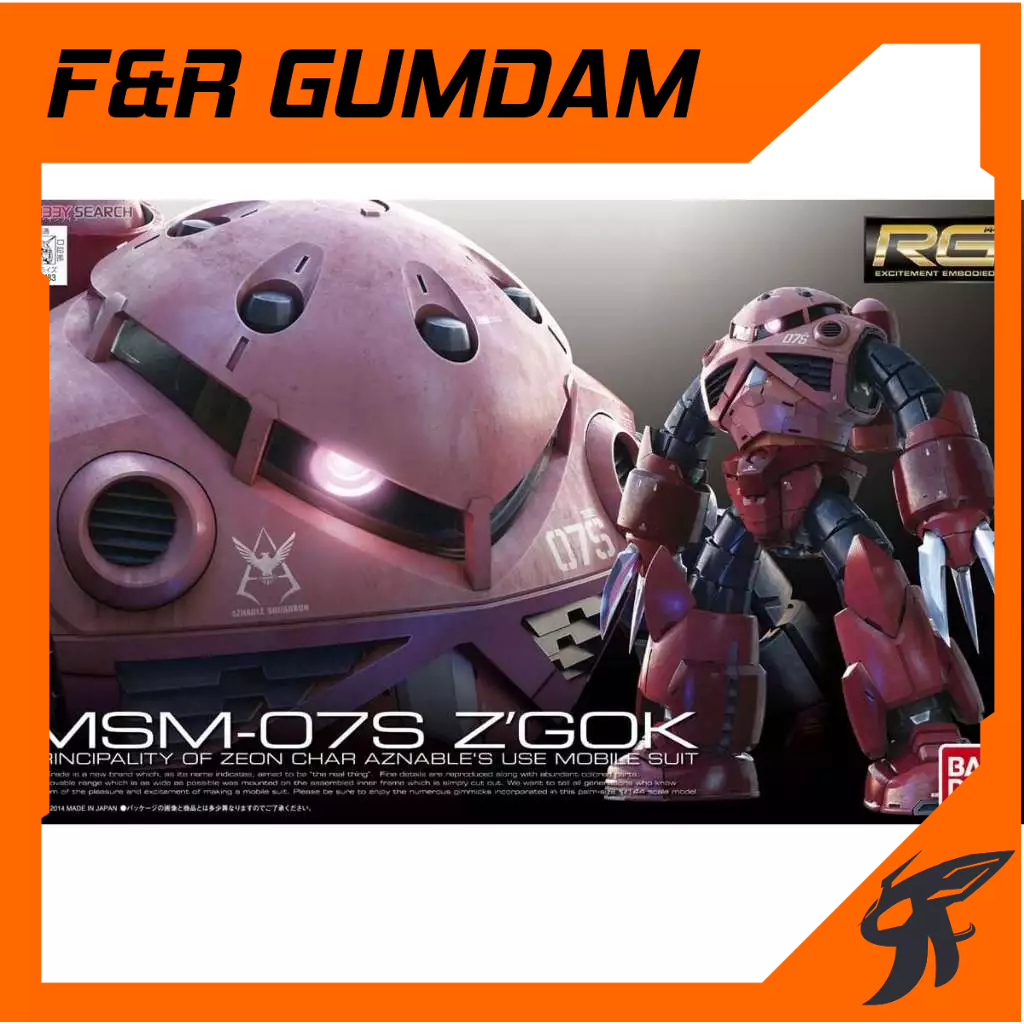 RG 1/144 MSM-07S Z Gok Char BANDAI