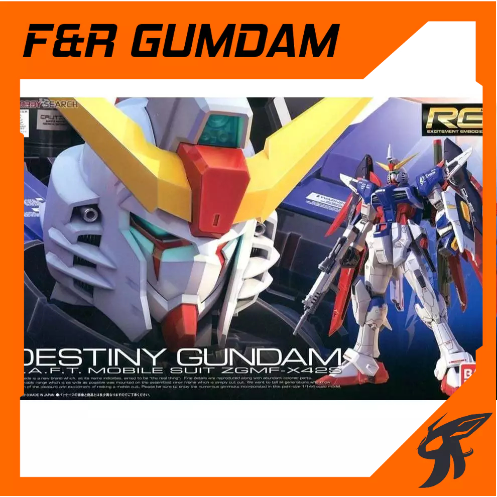 RG 1/144 Destiny Gundam (GENUINE BANDAI MODEL)