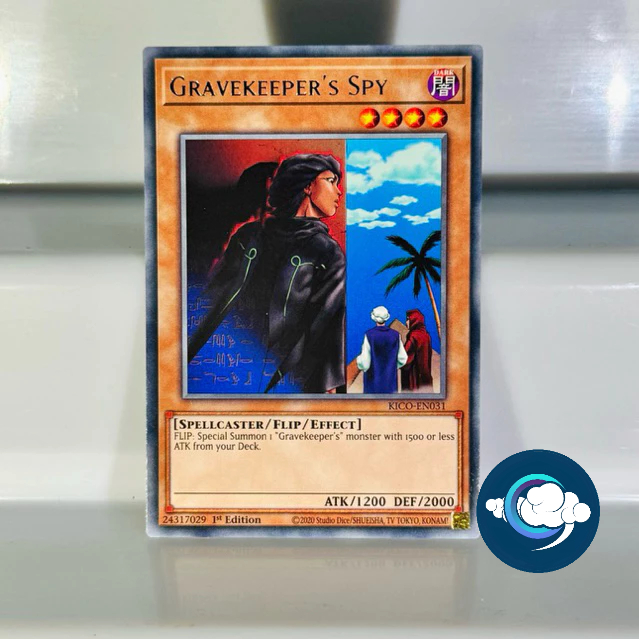 การ์ด Yugioh (UK) - KICO-EN031: Spykeepers Spy - หายาก