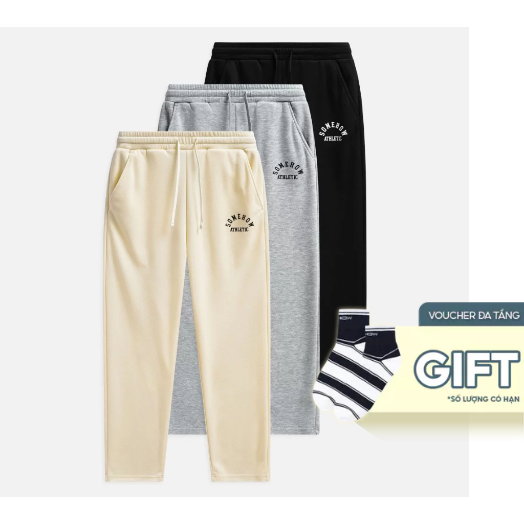 Mens Jogger Relaxed Form Athletic, ผ้าปิเก้ 80% Poly - ผ้าฝ้ายสบาย 20%, JG0009, SOME HOW STORE