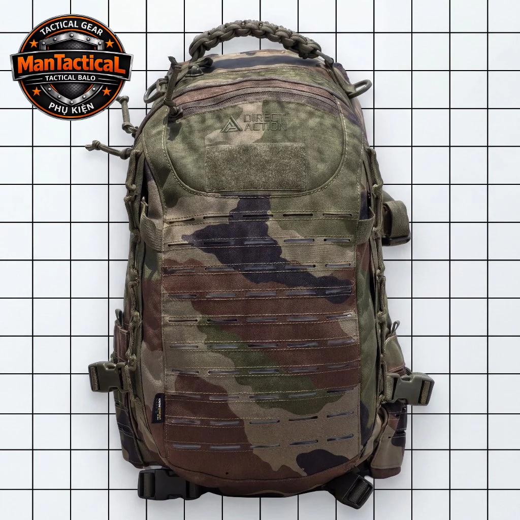 Camo กระเป๋าเป้สะพายหลังยุทธวิธี 25l Direct Action Dragon Egg
