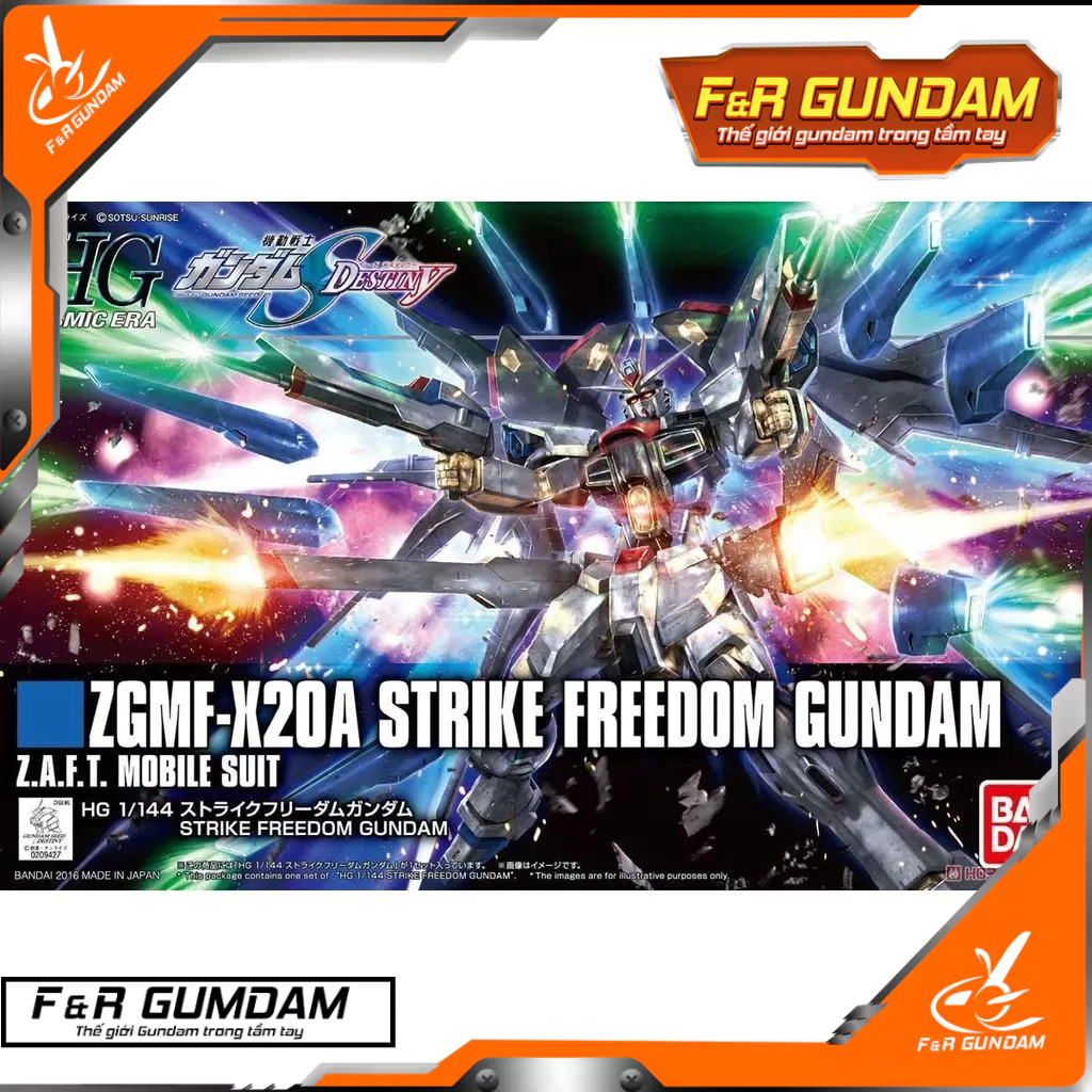 HG CE 1/144 STRIKE FREEDOM GUNDAM