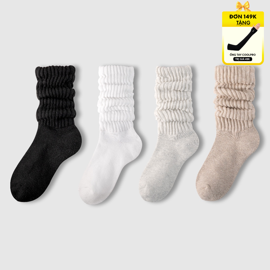 SOCKSWORLD ฤดูใบไม้ร่วงฤดูหนาวถุงเท้าความร้อนคอปกสูง Y2K เกาหลี Lolita SWF501/502