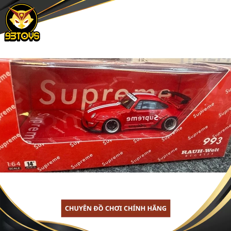 PORSCHE โมเดลรถปอร์เช่ 993 RWB Supreme