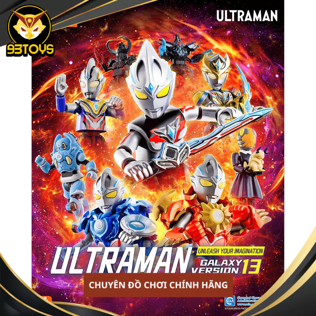 Ultraman Photoelectric Superman Blind Box Model - GV13 - Unleash Your Imagination - Blokees - EU08