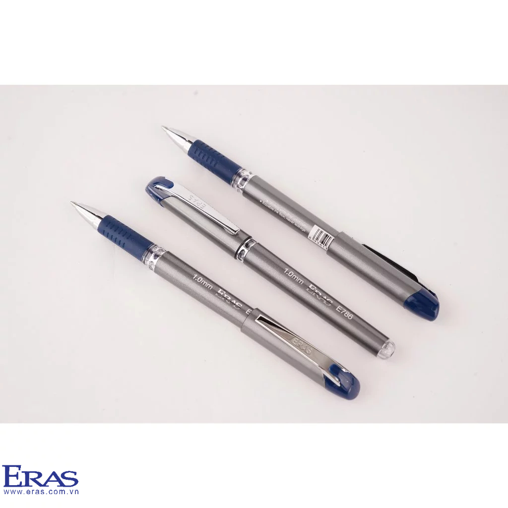 [ERASVN] Box 12 Eras E788 0.7mm Gel Signing Pens (น้ําเงิน/ดํา)