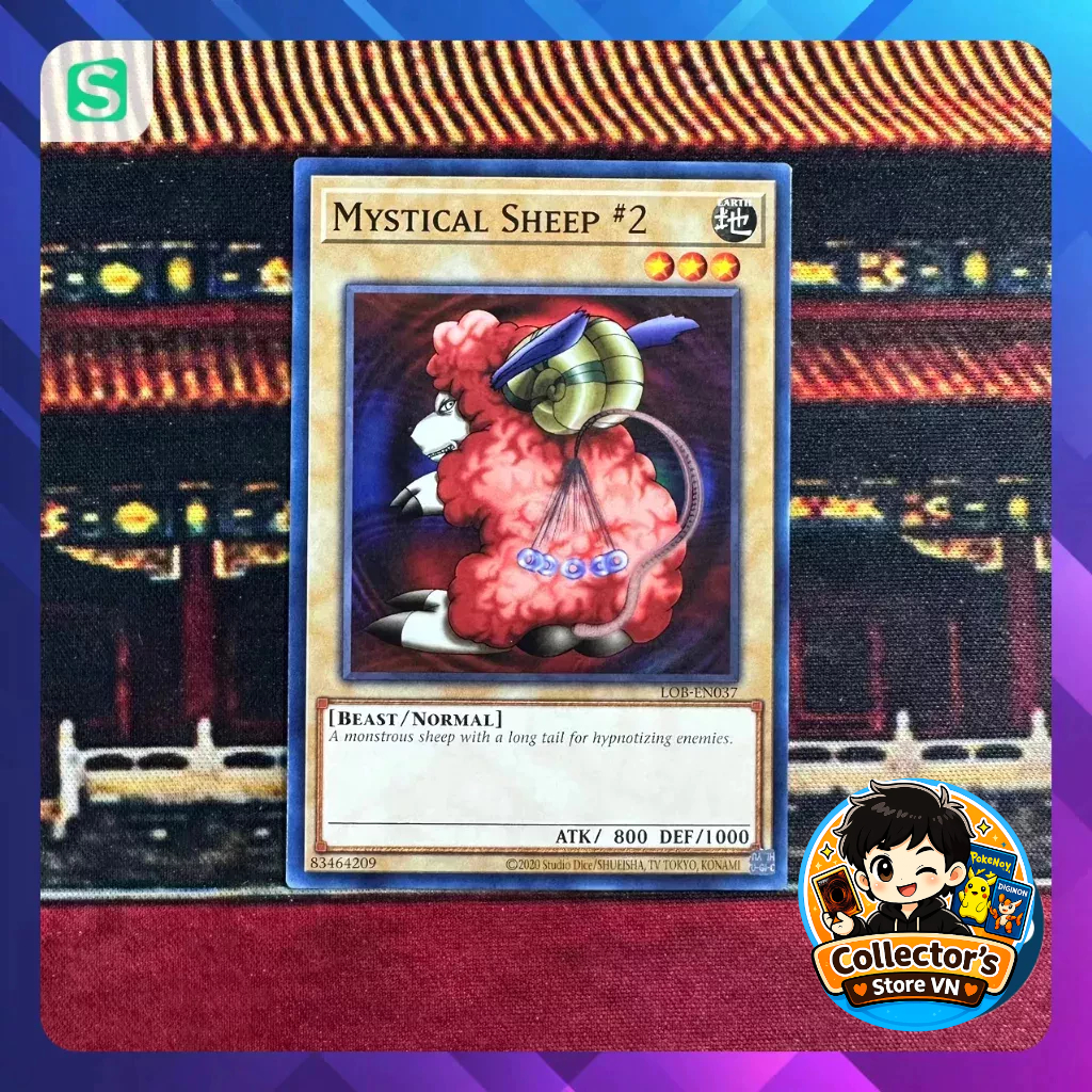 การ์ด Yugioh (US) - LOB-EN037; แกะลึกลับ 2; ทั่วไป