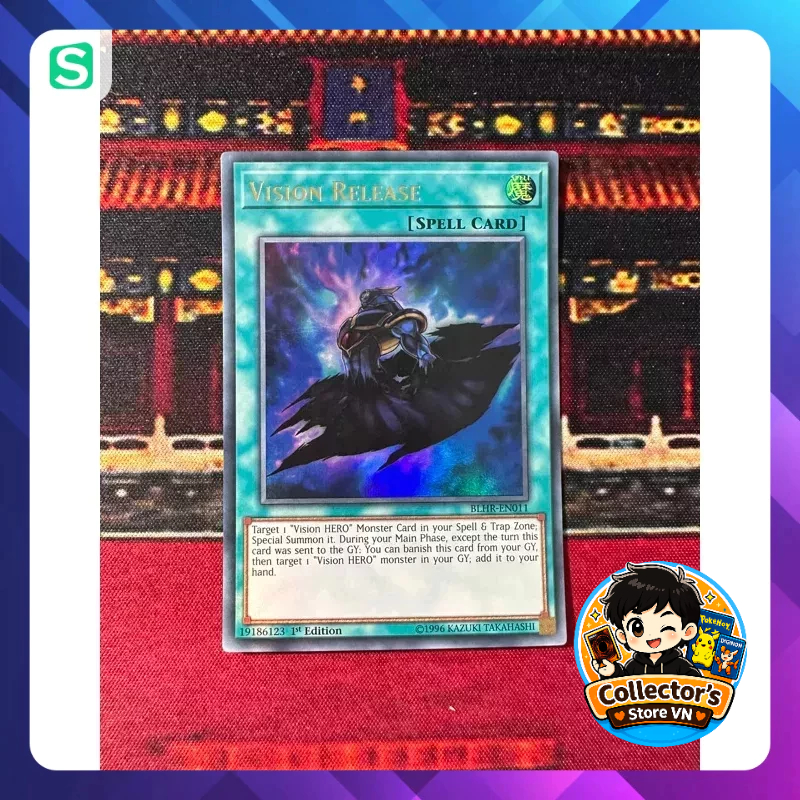การ์ด Yugioh (UK) - BLHR-EN011; VISION RELEASE