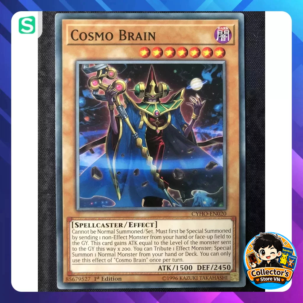 การ์ด Yugioh (UK) - CYHO-EN020; คอสโมสมอง - COMMON