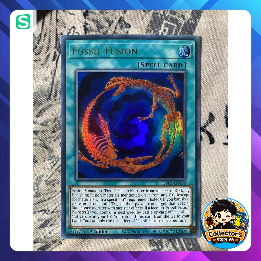 การ์ด Yugioh (UK) - GFP2-EN166 Fossil Fusion