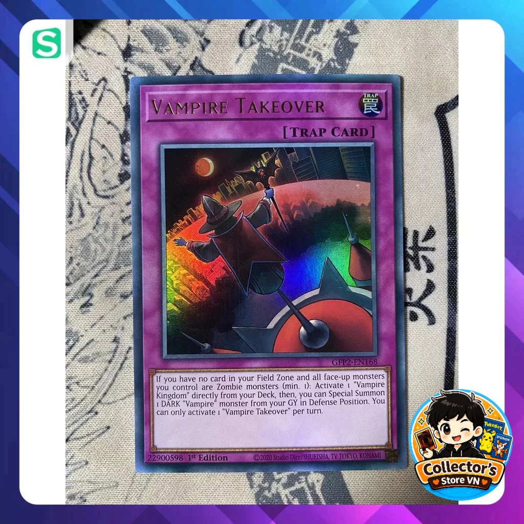การ์ด Yugioh (UK) - GFP2-EN168 Vampire Takeover