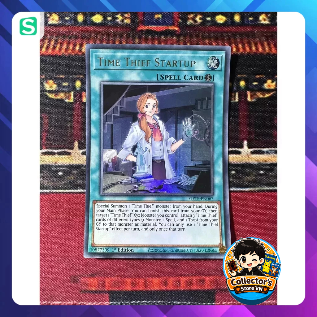 การ์ด Yugioh (UK) - GFTP-EN067; Time Thief Startup