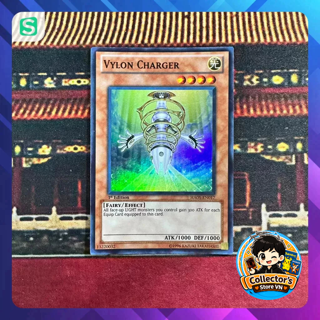 การ์ด Yugioh HA05-EN017; เครื่องชาร์จ Vylon
