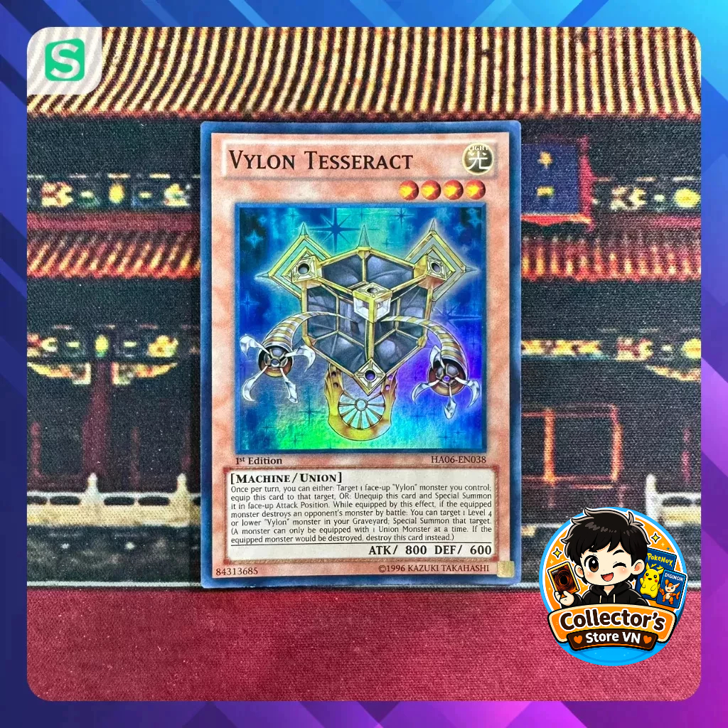 การ์ด Yugioh (US) - HA06-EN038; Vylon Tesseract