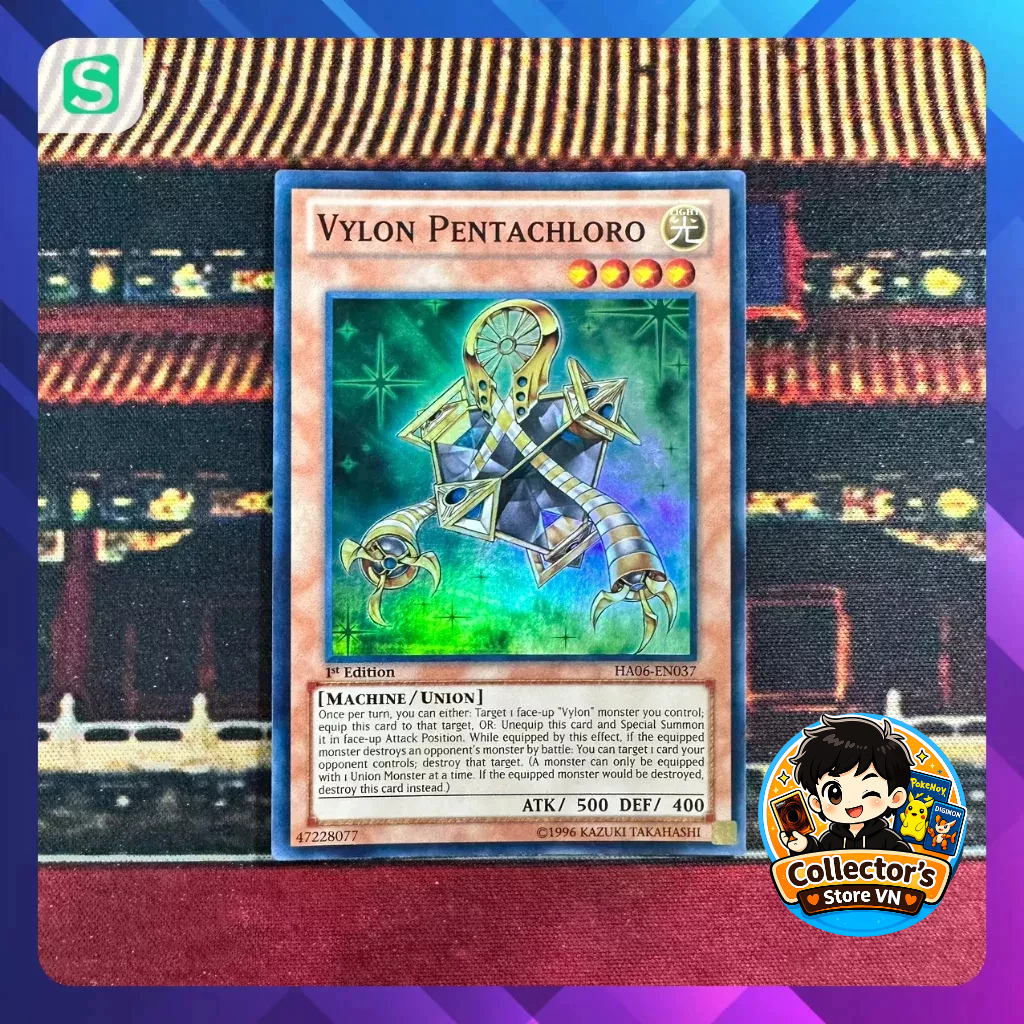 การ์ด Yugioh (US) - HA06-EN037; วิลอน เพนตาคลอโร