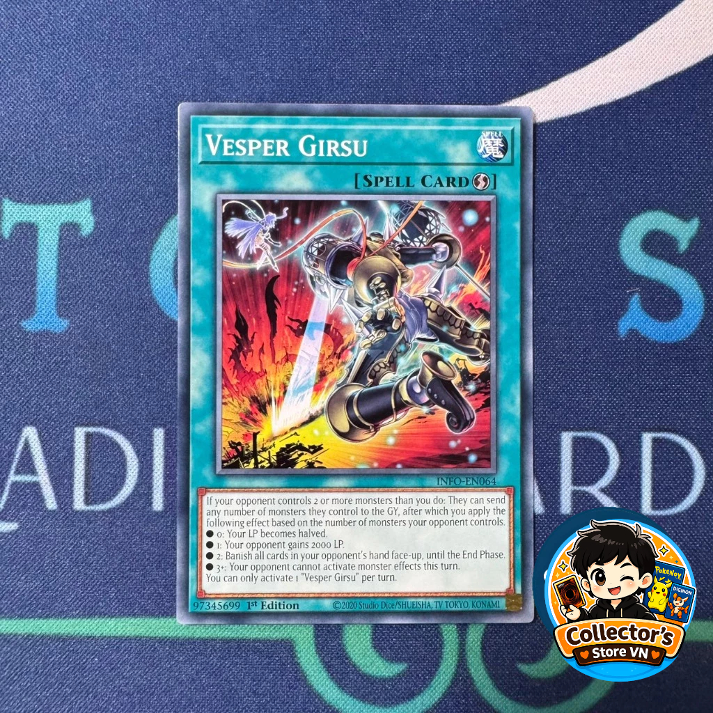 การ์ด Yugioh - INFO-EN064; Vesper Girsu; ทั่วไป