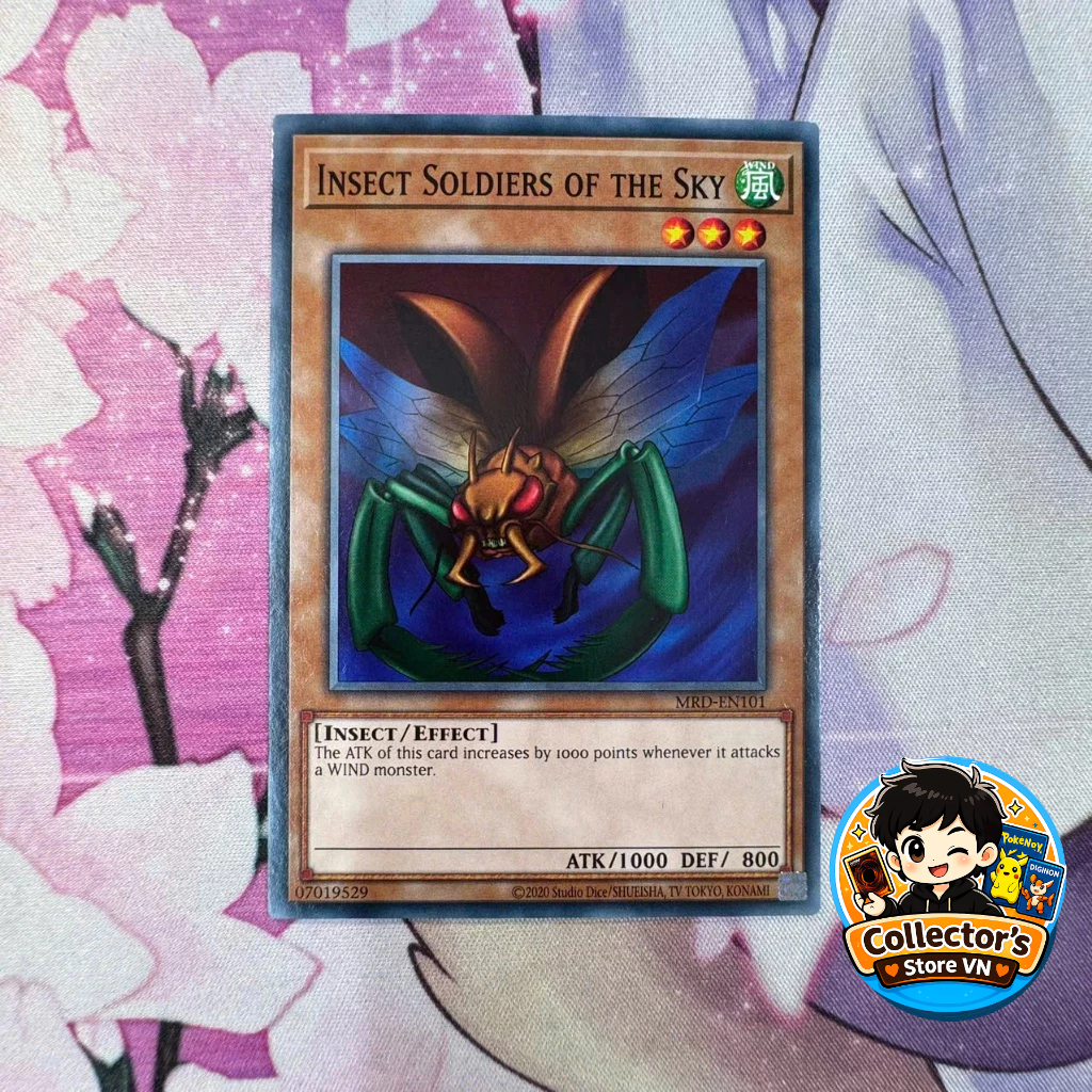 การ์ด Yugioh - MRD-EN101; ทหารแมลงแห่งท้องฟ้า; ทั่วไป
