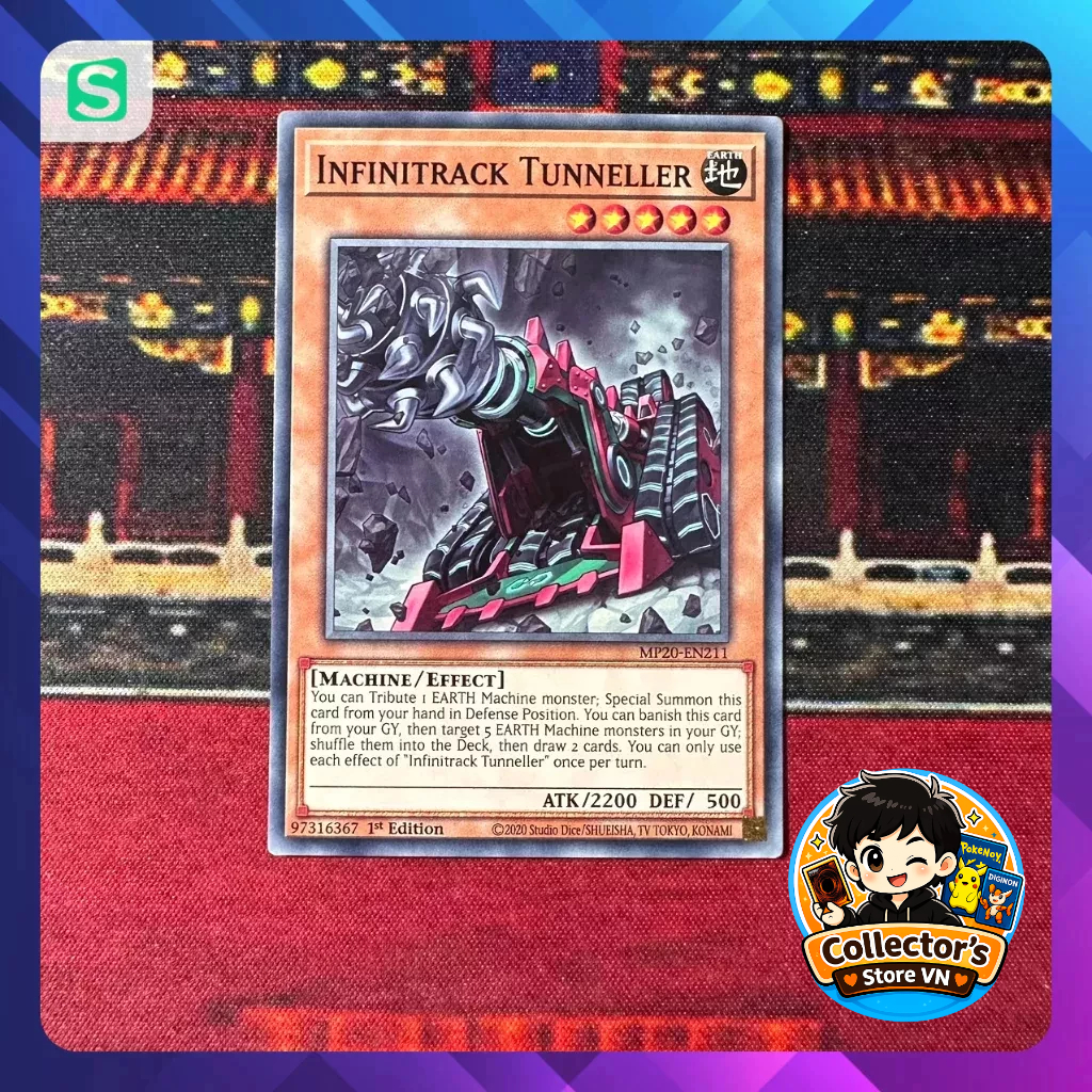 การ์ด Yugioh (UK) MP20-EN211; Tunanneller ไม่มีที่สิ้นสุด; ทั่วไป