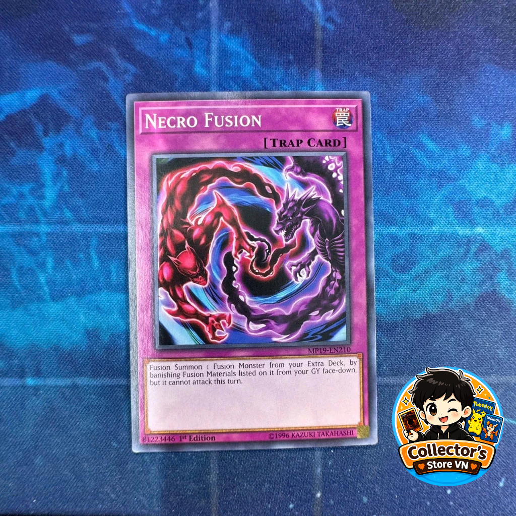 การ์ด Yugioh (UK) MP19-EN210; เนโคร ฟิวชั่น
