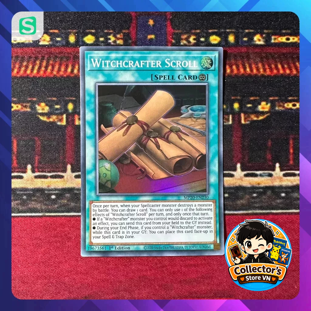 การ์ด Yugioh (UK) MP20-EN230; บทสะกดคาถา; หายากมาก