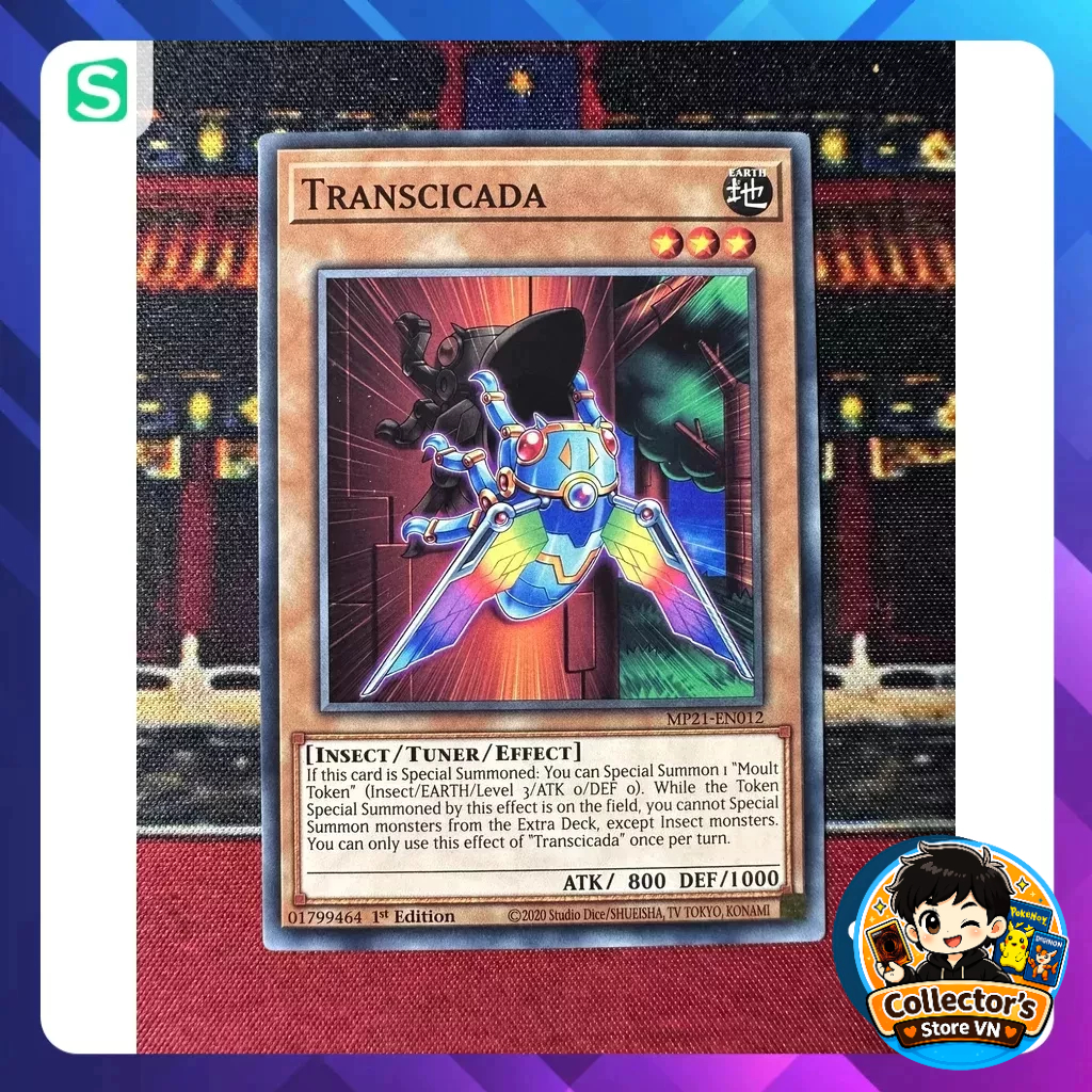 การ์ด Yugioh (UK) - MP21-EN012; Transcada; ทั่วไป