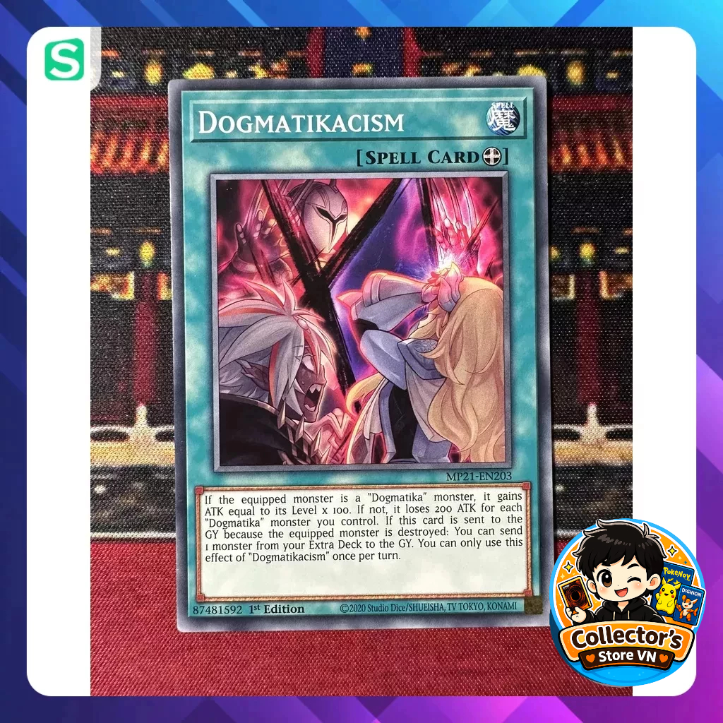 การ์ด Yugioh (US) - MP21-EN203; Dogmatikacism; ทั่วไป