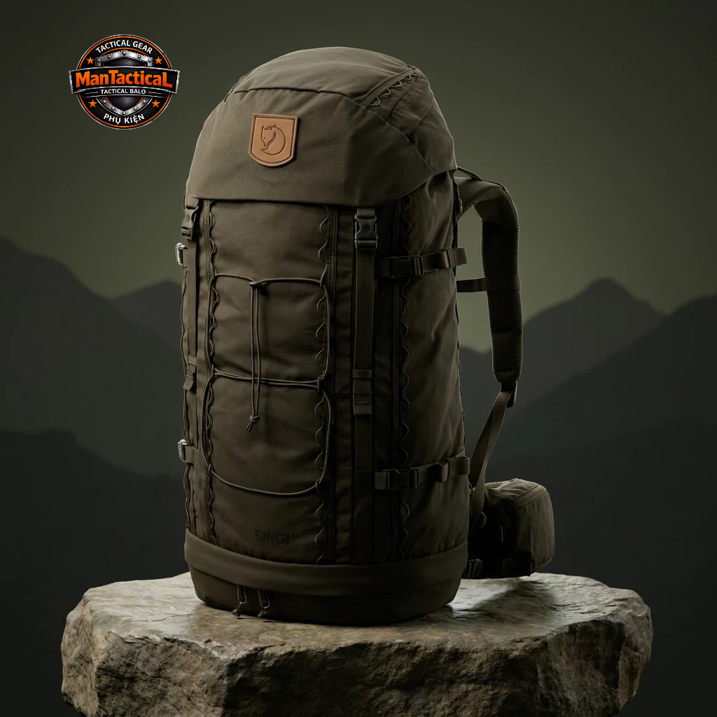 Singi Outdoor 48L + 28L กระเป๋าเป้สะพายหลังสําหรับเดินทางสําหรับปีนเขา Trekking Camping ความจุขนาดให