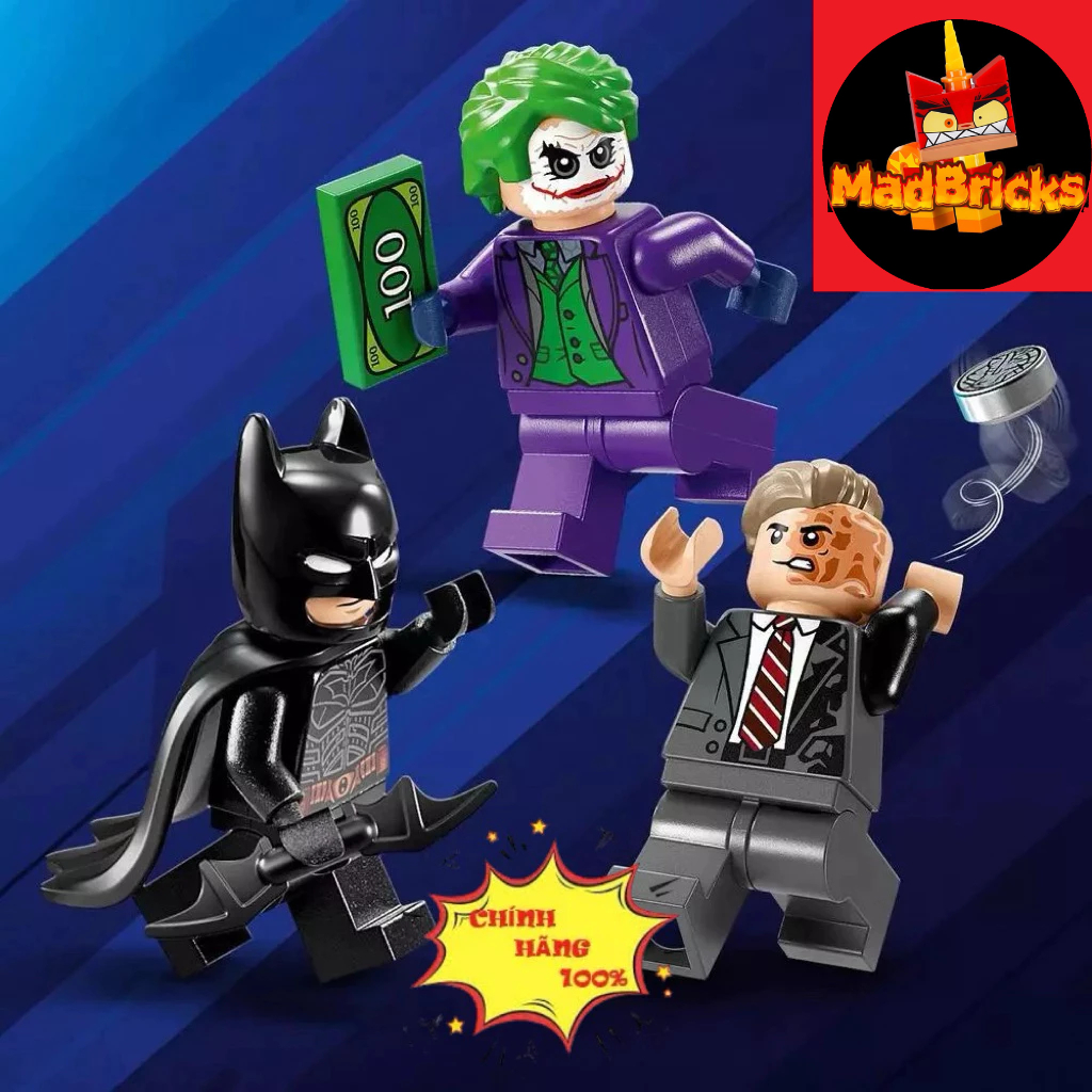(LEGO MINI DC COMIC 76303) MINI SEPARATE LEGO TUMBLER, BATMAN, JOKER, TWOFACE