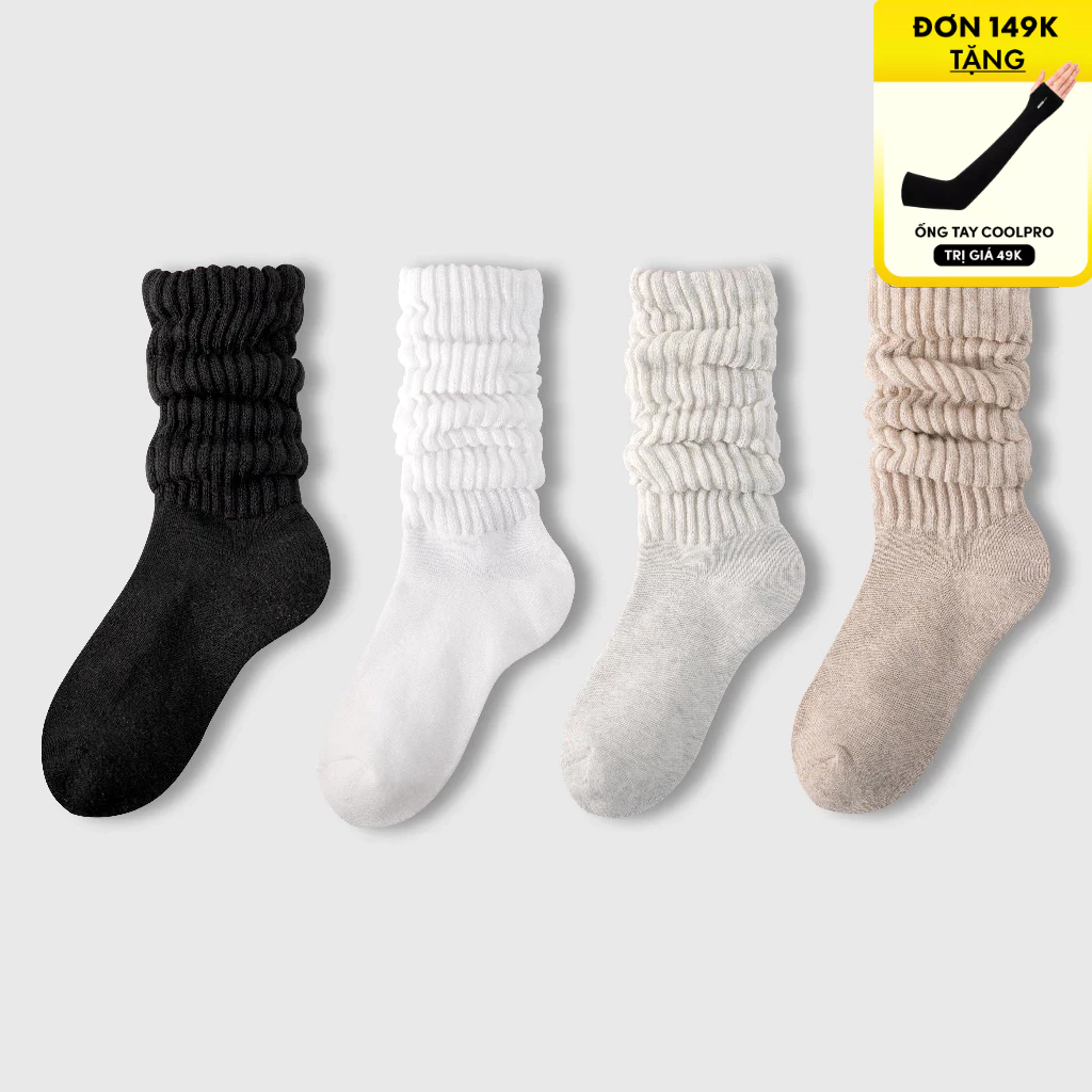 SOCKSWORLD ฤดูใบไม้ร่วงฤดูหนาวถุงเท้าความร้อนคอปกสูง Y2K เกาหลี Lolita SWF501/502