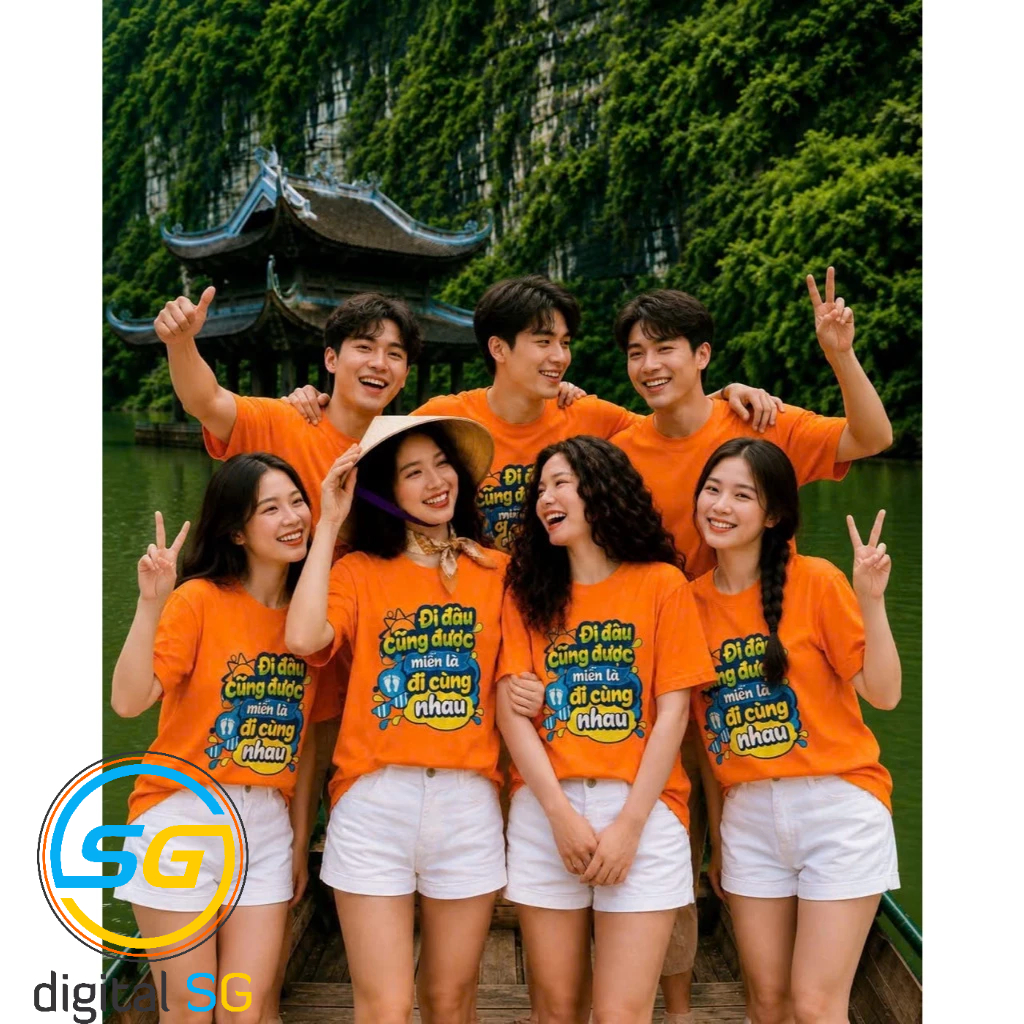 เสื้อยืด Go Anywhere ไม่ได้ด้วยกัน - เสื้อกลุ่ม - คลาส - ครอบครัว