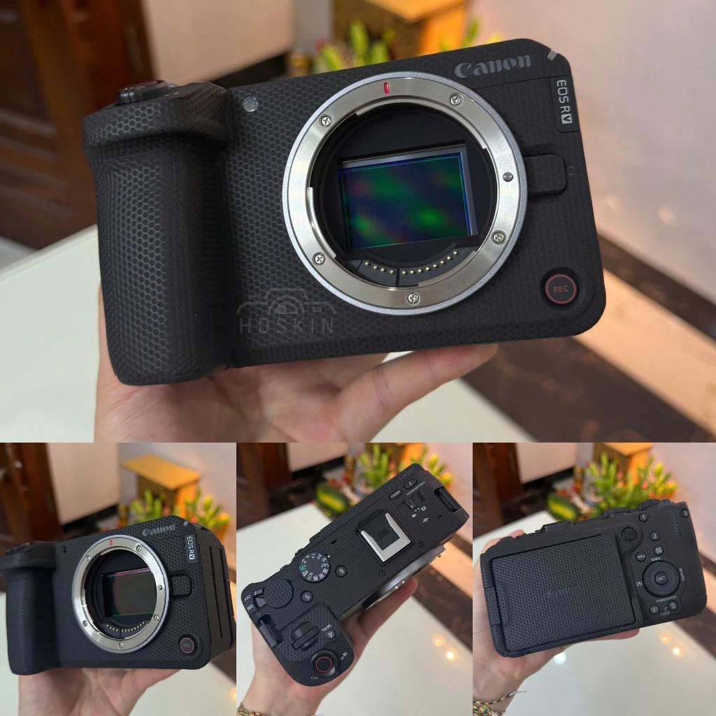 สติ๊กเกอร์ 3M ผิว 3M สําหรับ Canon R6V, R3, RF 24-105, RF 85VCM, RF 35VCM, RF 24-70,...- HDSKIN