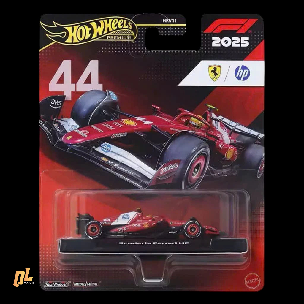 Hot Wheels Premium F1 Ferrari SF-25 (2025) 44- Lewis Hamilton JKD86/HRV11